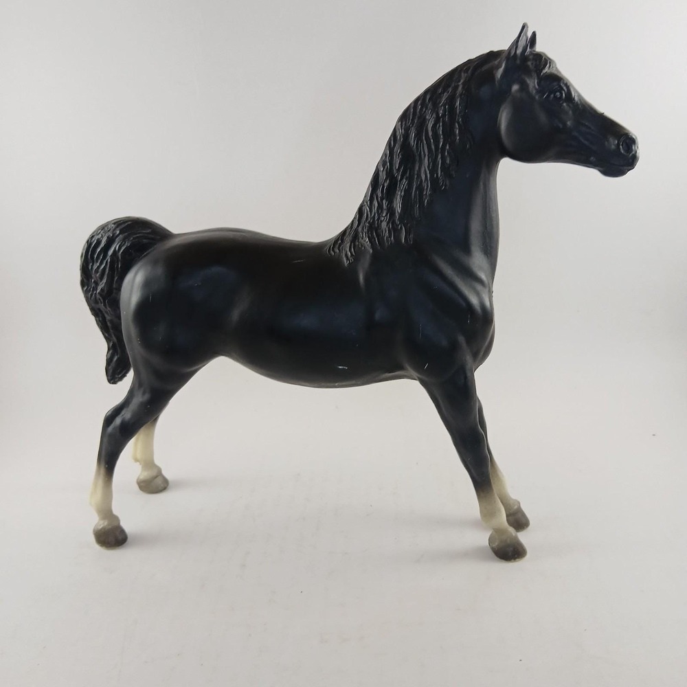 Vtg Breyer Morgan Stallion 1970s Stretch/Show Stance Diamond Star